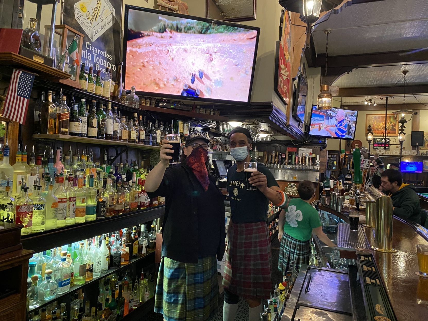 Bartenders at The Ivanhoe Pub & Eatery